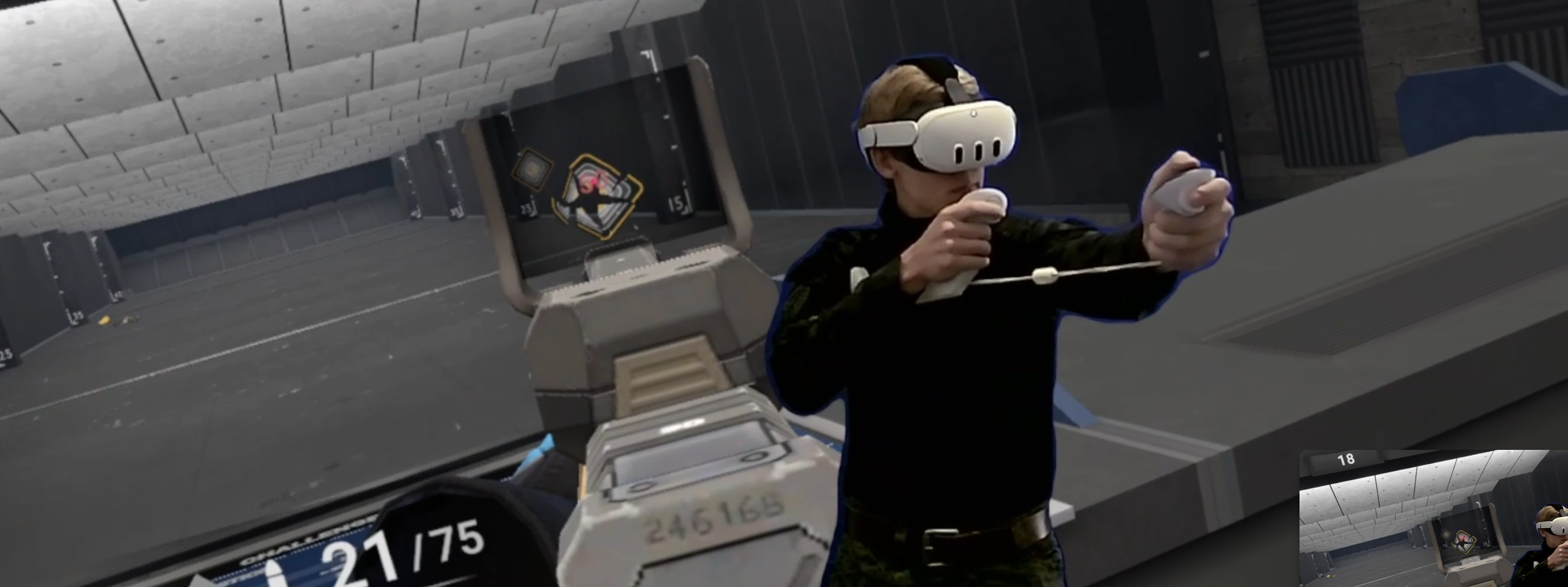 iSTOCK aiming test does it work well? YES. it works for all VR FPS Games
